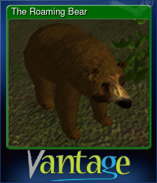 Series 1 - Card 9 of 10 - The Roaming Bear