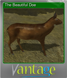 Series 1 - Card 2 of 10 - The Beautiful Doe