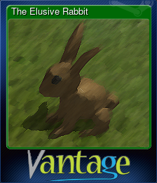 Series 1 - Card 5 of 10 - The Elusive Rabbit