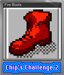 Series 1 - Card 2 of 6 - Fire Boots