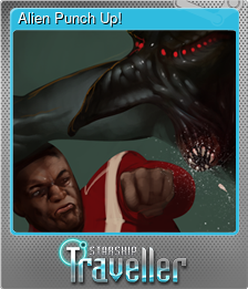 Series 1 - Card 1 of 8 - Alien Punch Up!