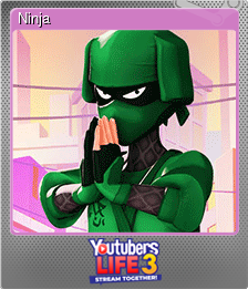 Series 1 - Card 3 of 6 - Ninja