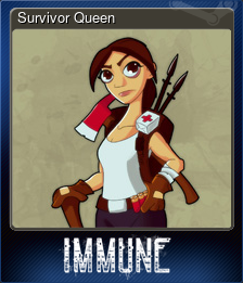 Series 1 - Card 2 of 5 - Survivor Queen