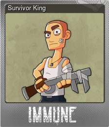 Series 1 - Card 1 of 5 - Survivor King