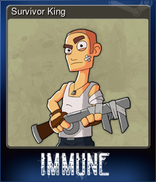 Series 1 - Card 1 of 5 - Survivor King