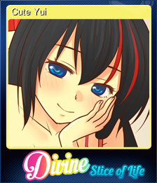 Series 1 - Card 5 of 5 - Cute Yui