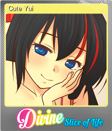 Series 1 - Card 5 of 5 - Cute Yui