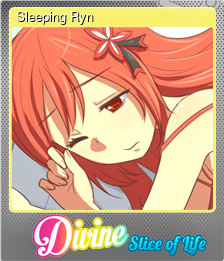 Series 1 - Card 4 of 5 - Sleeping Ryn