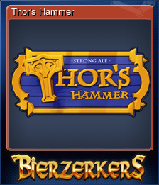 Series 1 - Card 5 of 7 - Thor's Hammer