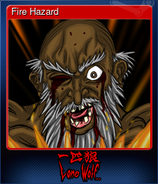 Series 1 - Card 3 of 7 - Fire Hazard