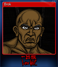 Series 1 - Card 7 of 7 - Brok