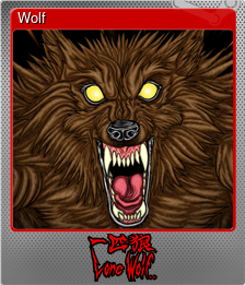 Series 1 - Card 4 of 7 - Wolf