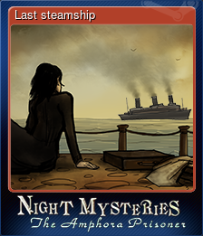 Series 1 - Card 3 of 8 - Last steamship