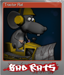 Series 1 - Card 1 of 5 - Tractor Rat