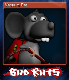 Series 1 - Card 5 of 5 - Vacuum Rat