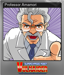 Series 1 - Card 4 of 7 - Professor Amamori