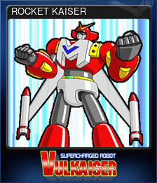 Series 1 - Card 5 of 7 - ROCKET KAISER