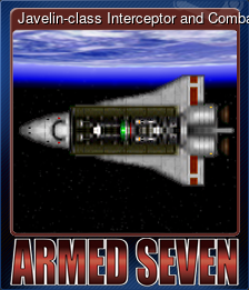 Series 1 - Card 5 of 7 - Javelin-class Interceptor and Combat Space Shuttle