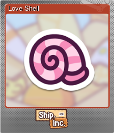 Series 1 - Card 4 of 5 - Love Shell