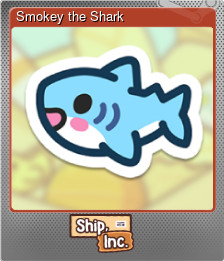 Series 1 - Card 3 of 5 - Smokey the Shark