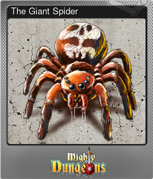 Series 1 - Card 6 of 9 - The Giant Spider