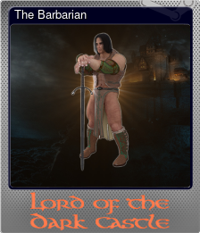 Series 1 - Card 3 of 6 - The Barbarian