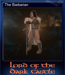 Series 1 - Card 3 of 6 - The Barbarian