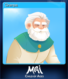 Series 1 - Card 9 of 10 - Granpa