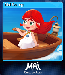 Series 1 - Card 7 of 10 - Mai Sailing