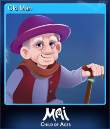 Series 1 - Card 3 of 10 - Old Man