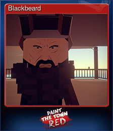 Series 1 - Card 3 of 8 - Blackbeard