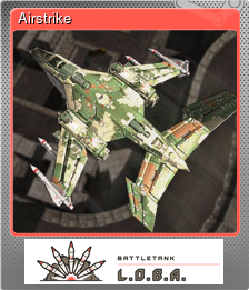 Series 1 - Card 2 of 5 - Airstrike