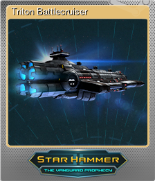 Series 1 - Card 1 of 6 - Triton Battlecruiser