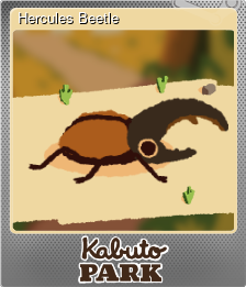 Series 1 - Card 6 of 8 - Hercules Beetle