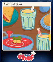 Series 1 - Card 5 of 8 - Comfort Meal