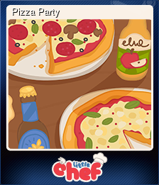 Series 1 - Card 7 of 8 - Pizza Party
