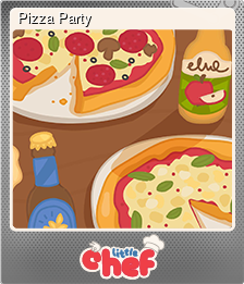 Series 1 - Card 7 of 8 - Pizza Party