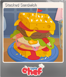 Series 1 - Card 8 of 8 - Stacked Sandwich