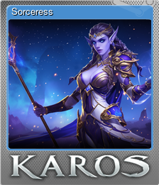 Series 1 - Card 5 of 7 - Sorceress