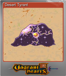 Series 1 - Card 4 of 5 - Desert Tyrant