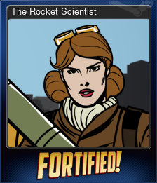 Series 1 - Card 2 of 6 - The Rocket Scientist