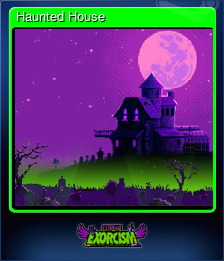 Series 1 - Card 1 of 8 - Haunted House