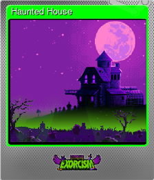 Series 1 - Card 1 of 8 - Haunted House