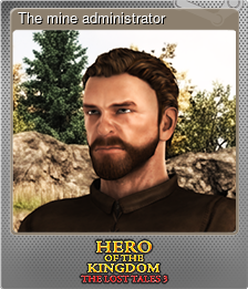 Series 1 - Card 5 of 5 - The mine administrator