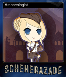 Series 1 - Card 9 of 10 - Archaeologist