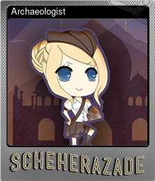 Series 1 - Card 9 of 10 - Archaeologist