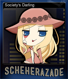 Series 1 - Card 3 of 10 - Society's Darling