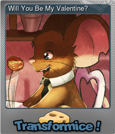 Series 1 - Card 5 of 7 - Will You Be My Valentine?