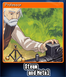 Series 1 - Card 3 of 5 - Professor