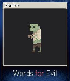 Series 1 - Card 5 of 6 - Zombie
